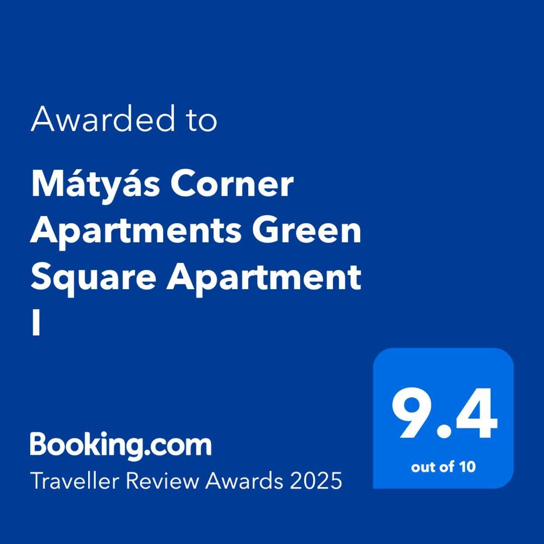 Matyas Corner Apartments Green Square Apartment I Βουδαπέστη Εξωτερικό φωτογραφία